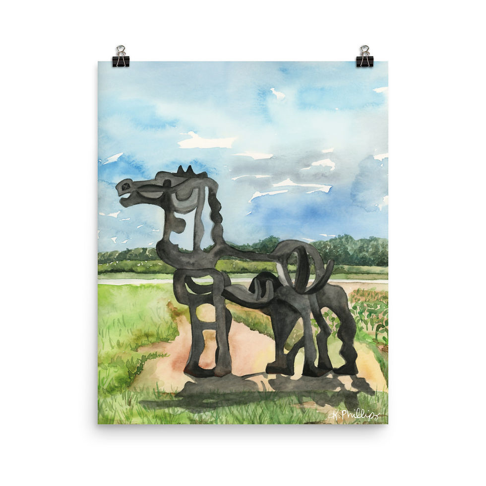 Thumbnail: Iron Horse • Art Print