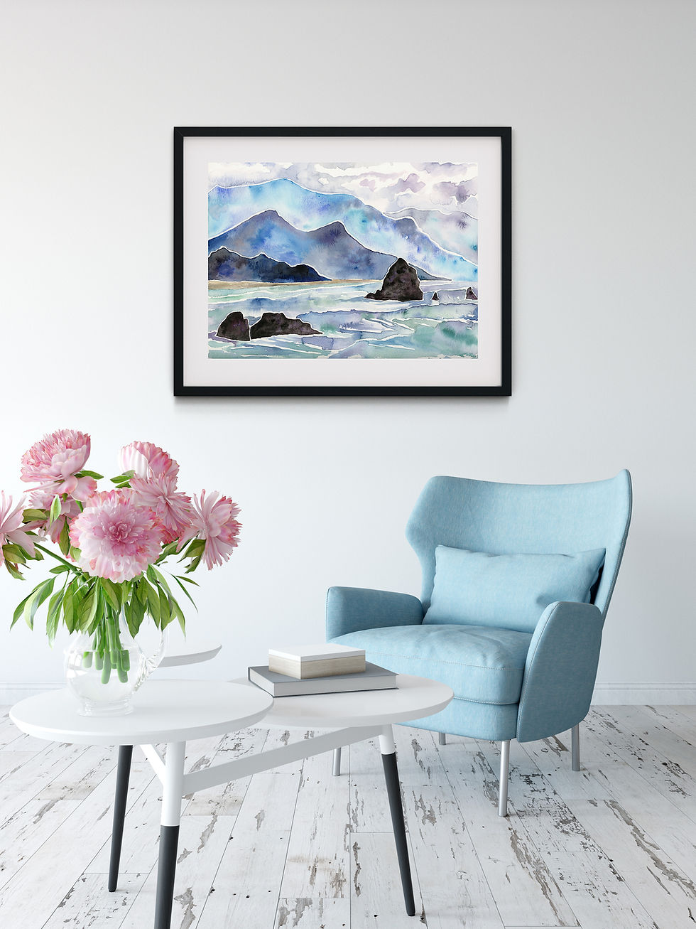 Thumbnail: Pacific Coast • Art Print
