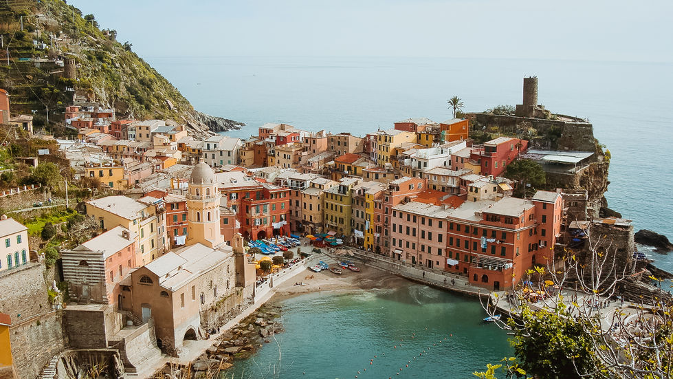 Monterosso al Mare from Above