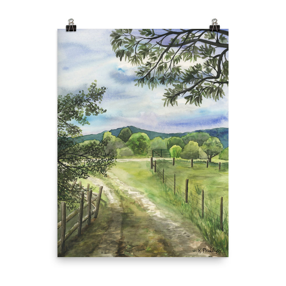 Thumbnail: North Georgia Mountains • Art Print