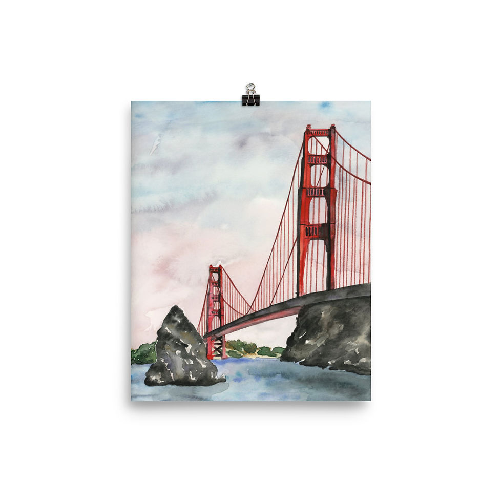 Thumbnail: Golden Gate Bridge • Art Print