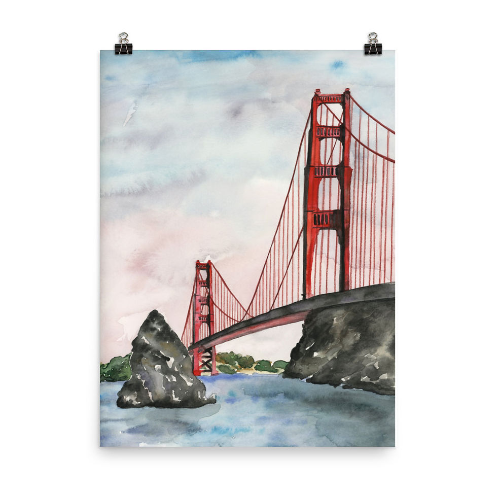 Thumbnail: Golden Gate Bridge • Art Print