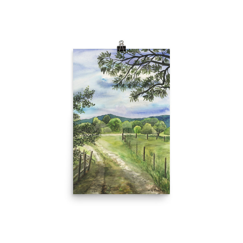 Thumbnail: North Georgia Mountains • Art Print