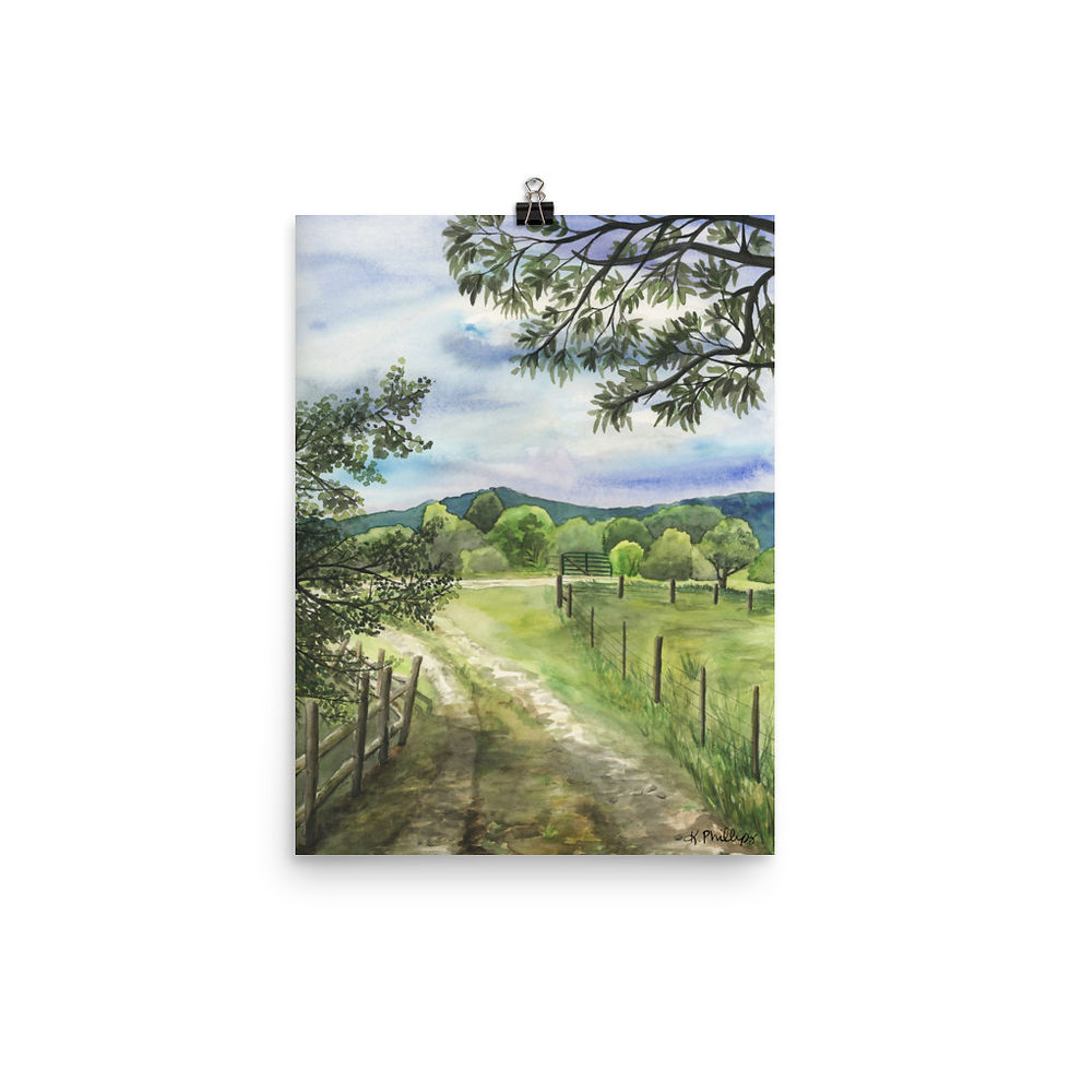 Thumbnail: North Georgia Mountains • Art Print