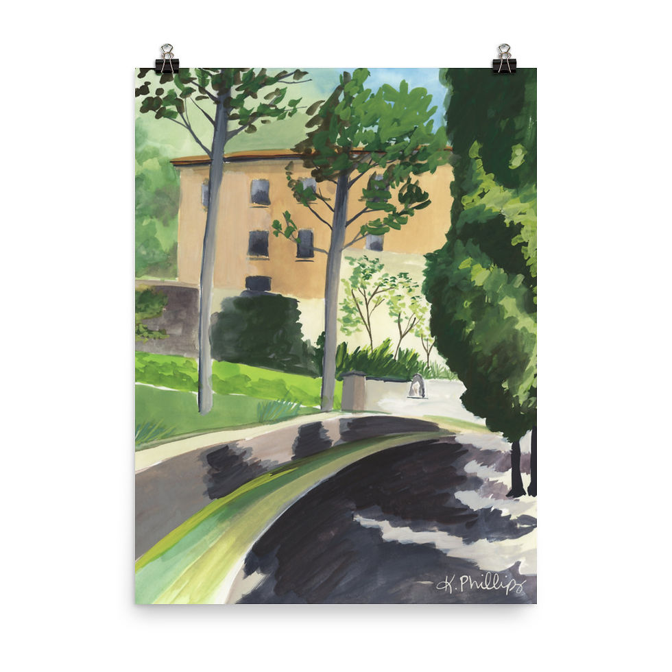 Thumbnail: Frances Mayes' House • Art Print