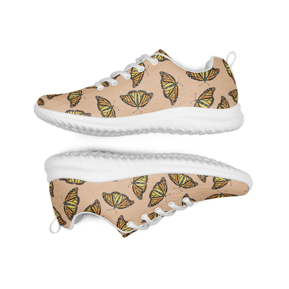 Thumbnail: Monarch Butterflies • Women’s Athletic Shoes