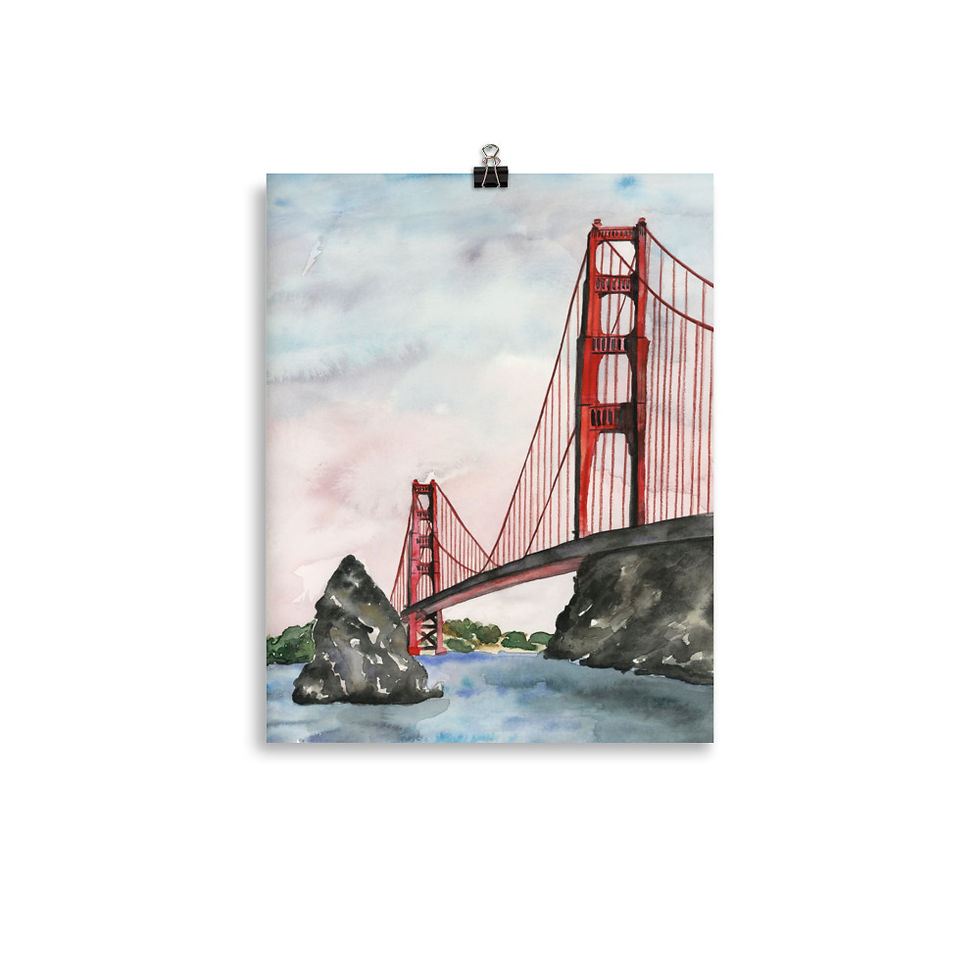 Thumbnail: Golden Gate Bridge • Art Print