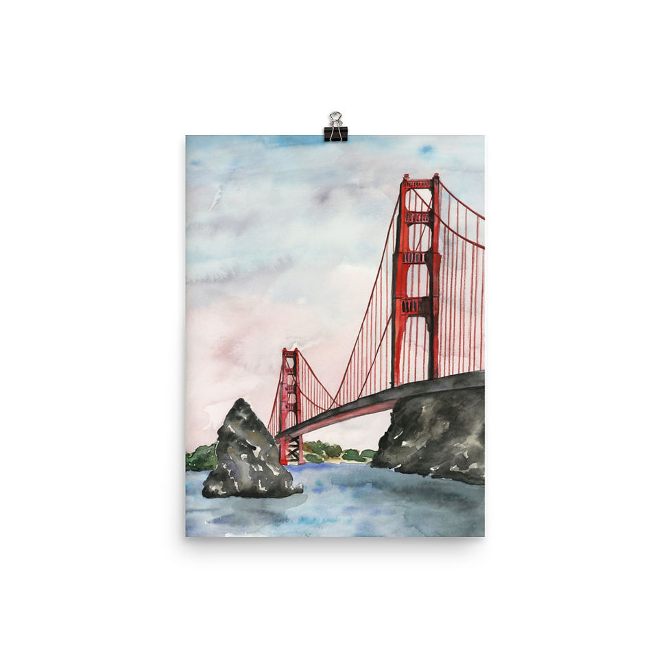 Thumbnail: Golden Gate Bridge • Art Print