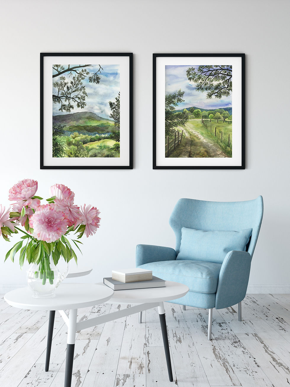 Thumbnail: North Georgia Mountains • Art Print