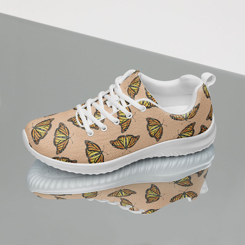 Thumbnail: Monarch Butterflies • Women’s Athletic Shoes