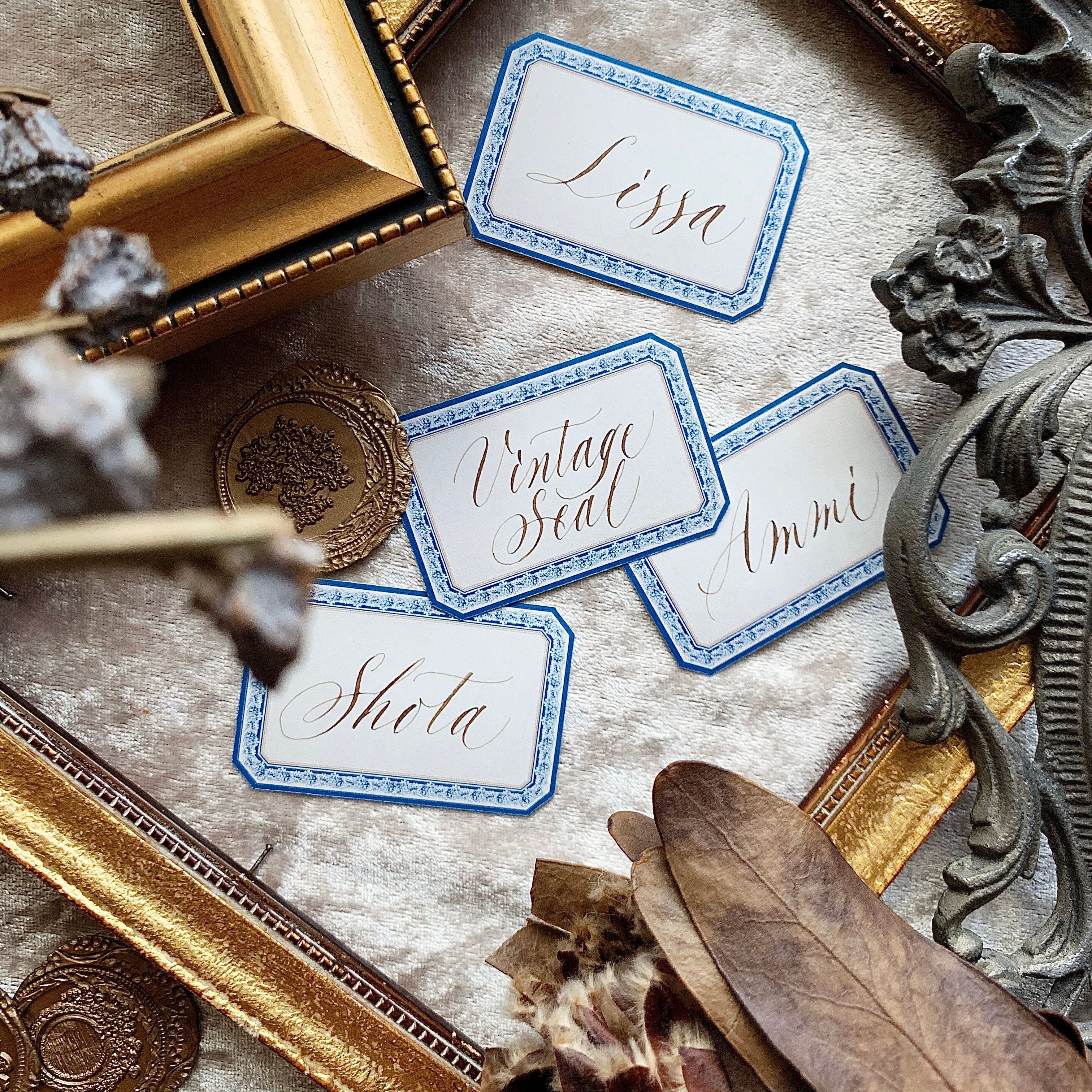 vintage like seal(筆耕なし) 10枚セット