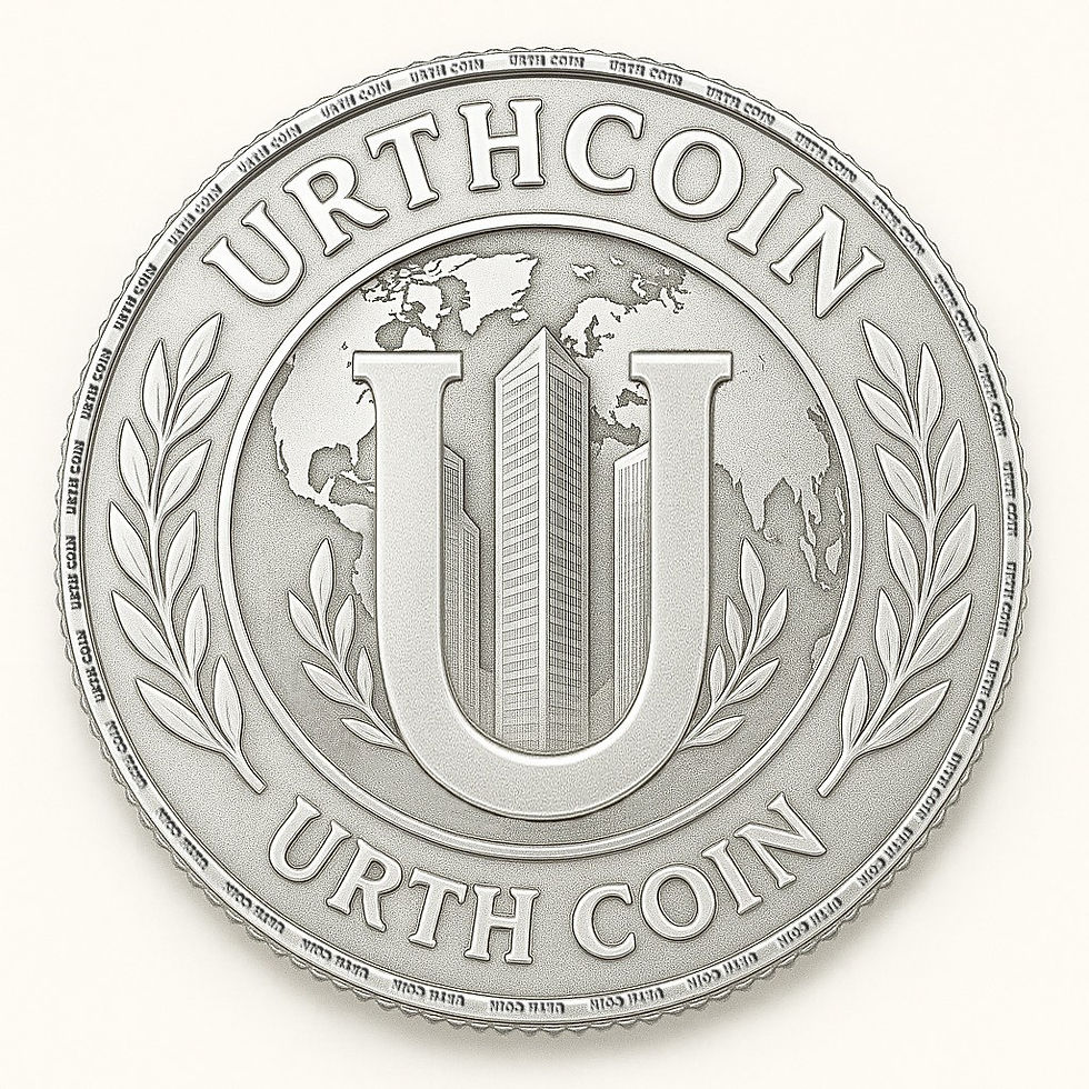 Urth Coin utility token which will be launched by Pure Energy Stream on October 1 at Net Zero Conference 2025 at the Los Angeles Convention Center.