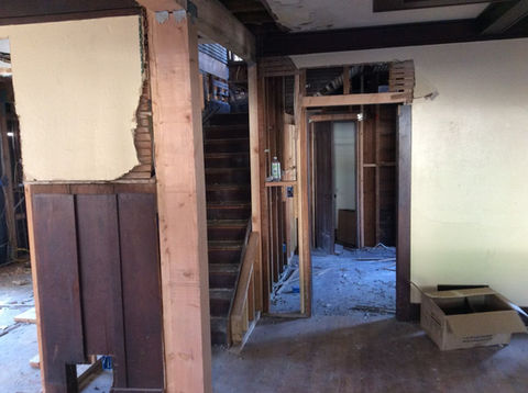 J Street Before Living Room-Dining - Kitchen 2