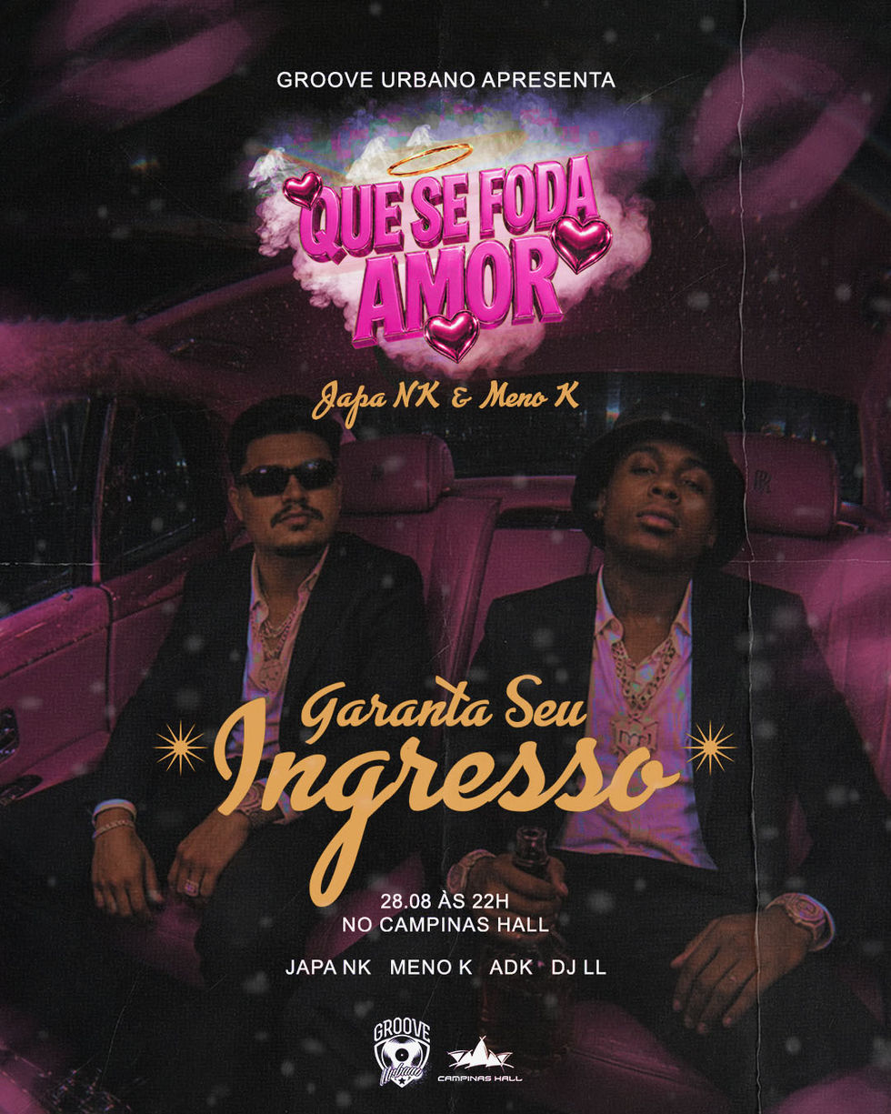 QueSeFodaAmor_garante seu ingresso - feed