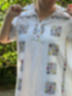 Juno swing pattern by spaghetti western sewing, midsize sewing, thrifted, upcycle, indie, embroidery, handmade, placket, cute collar, handmade, beginner sewing, sewing project,