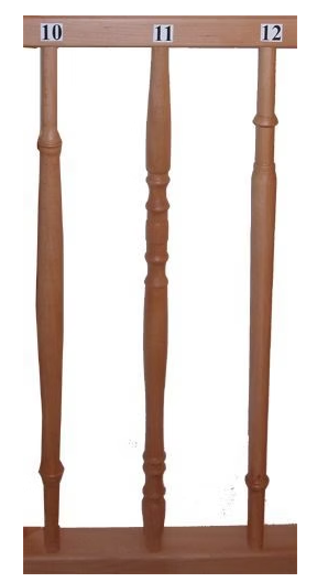 sloupek schodiště frézovaný