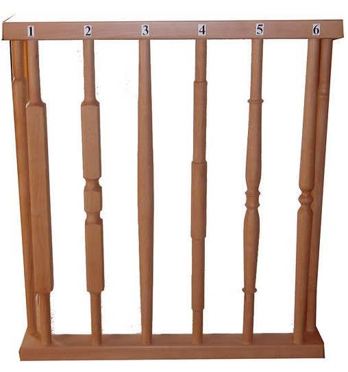 sloupek schodiště frézovaný