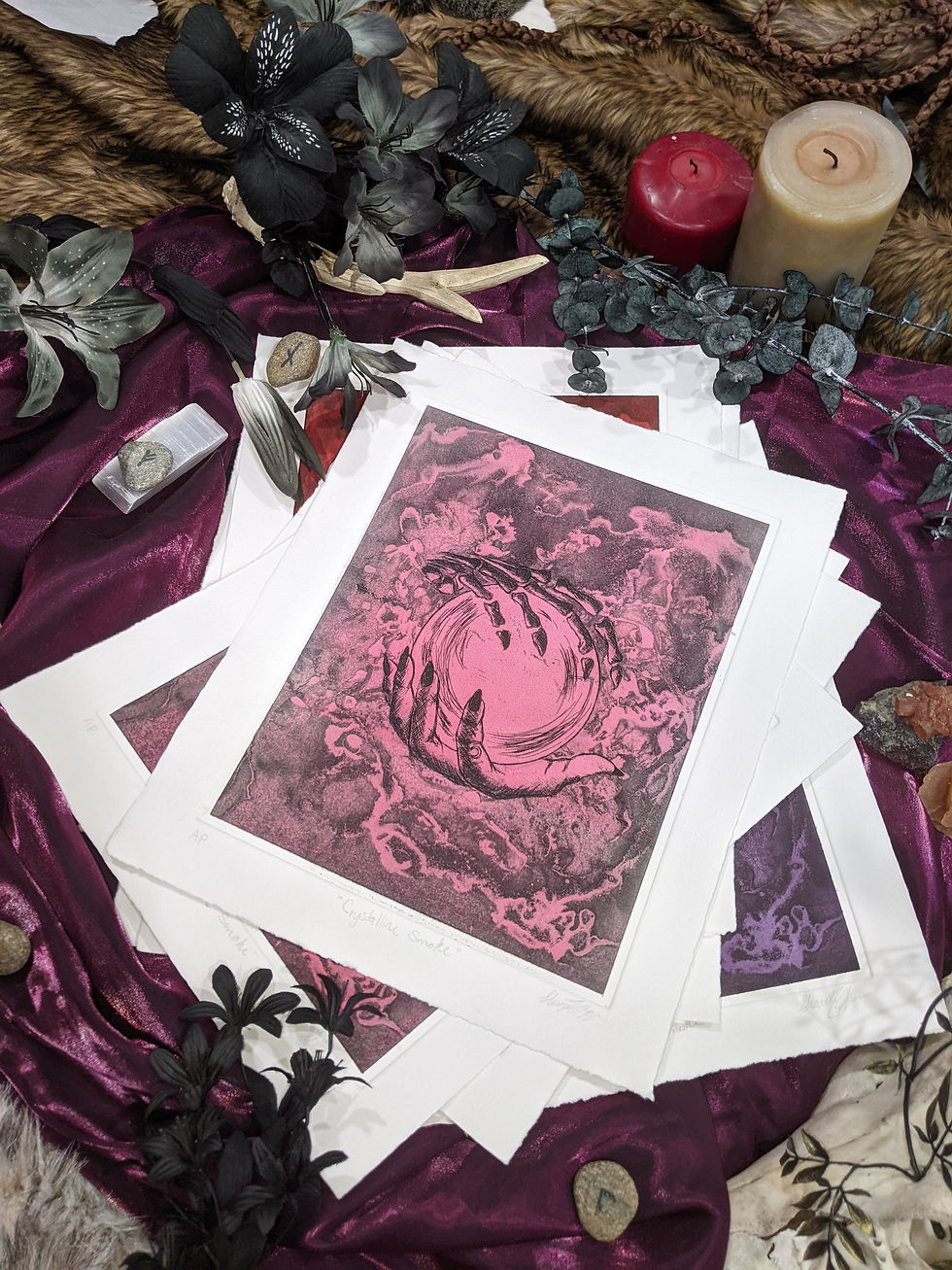 Thumbnail: Crystalline Smoke Print