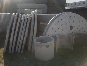 Anéis de Concreto, Caixa de Gordura Placas de Filtro Anaeróbios.