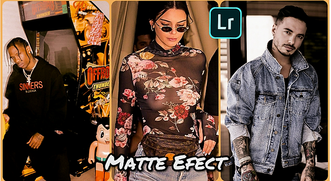 Matte effect preset free gratis lightroo