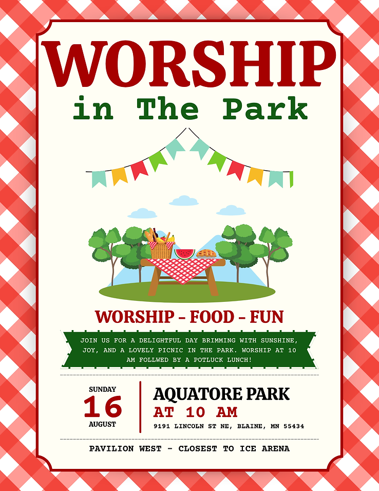 Red Green and White Playful Picnic in the Park Flyer.png