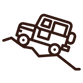 4x4 on mountain track