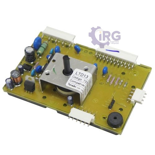 PLACA ELECTROLUX LAVADORA MÁQUINA LTD13 ORIGINAL BIVOLT CÓDIGO:70203307