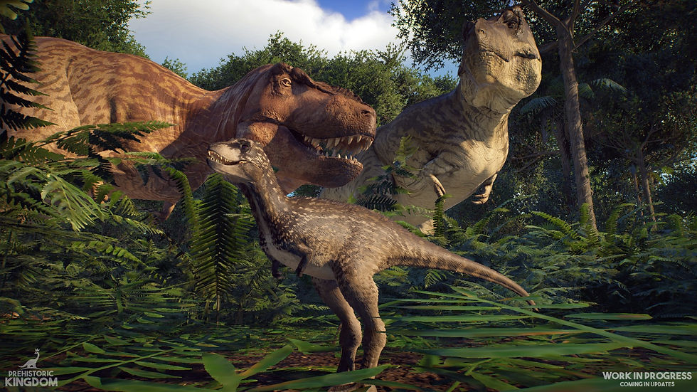 Soon you can populate your park with adorable baby dinos! From Prehistoric Kingdom’s Dev Diary. (©Blue Meridian)