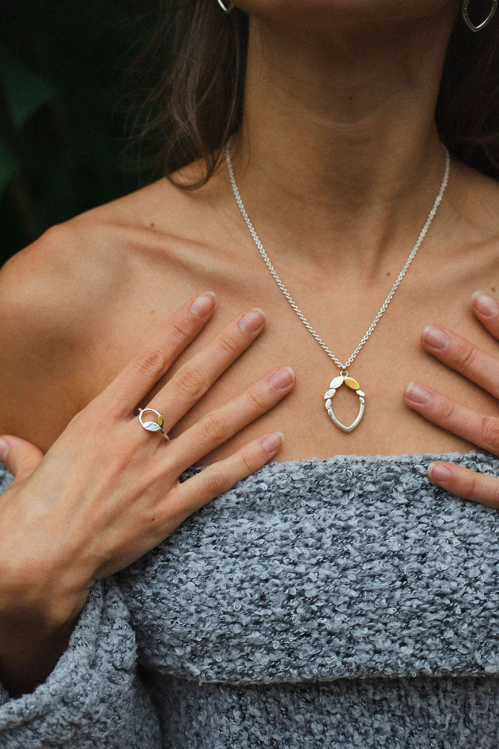 Thumbnail: Crown of Laurel Large Pendant