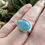 Thumbnail: Aquamarine Silver Ring