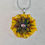 Thumbnail: Sunflower -Pressed Glass Necklace