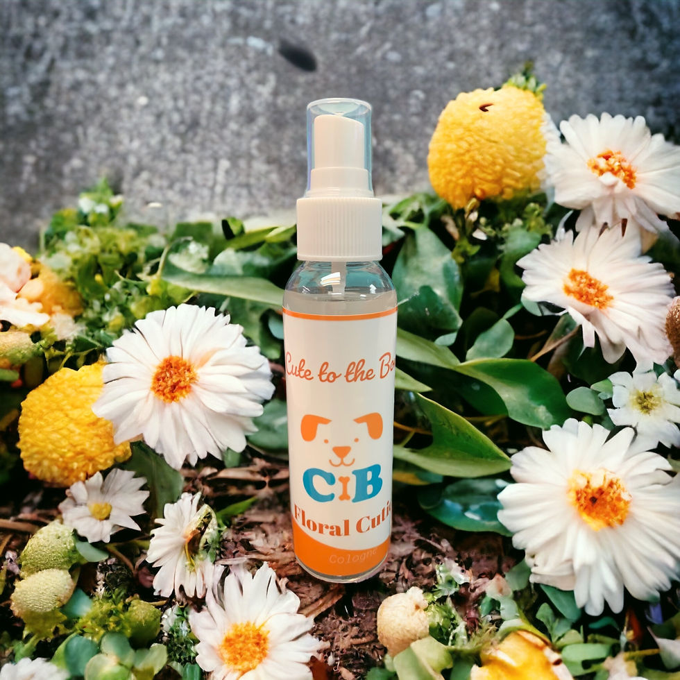 Dog cologne gardenia scent 