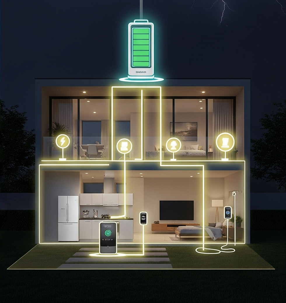 ⚡︎ Blackouts? Stay Powered with a Home Battery | Blackout Battery Backup