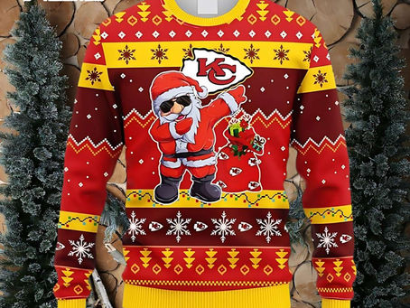 Deck the Halls (and Arrowhead) with These Hilarious Kansas City Chiefs Ugly Christmas Sweaters