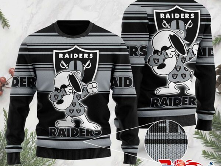 Snoopy Meets NFL: The Must-Have Ugly Christmas Sweater for Football Fans!
