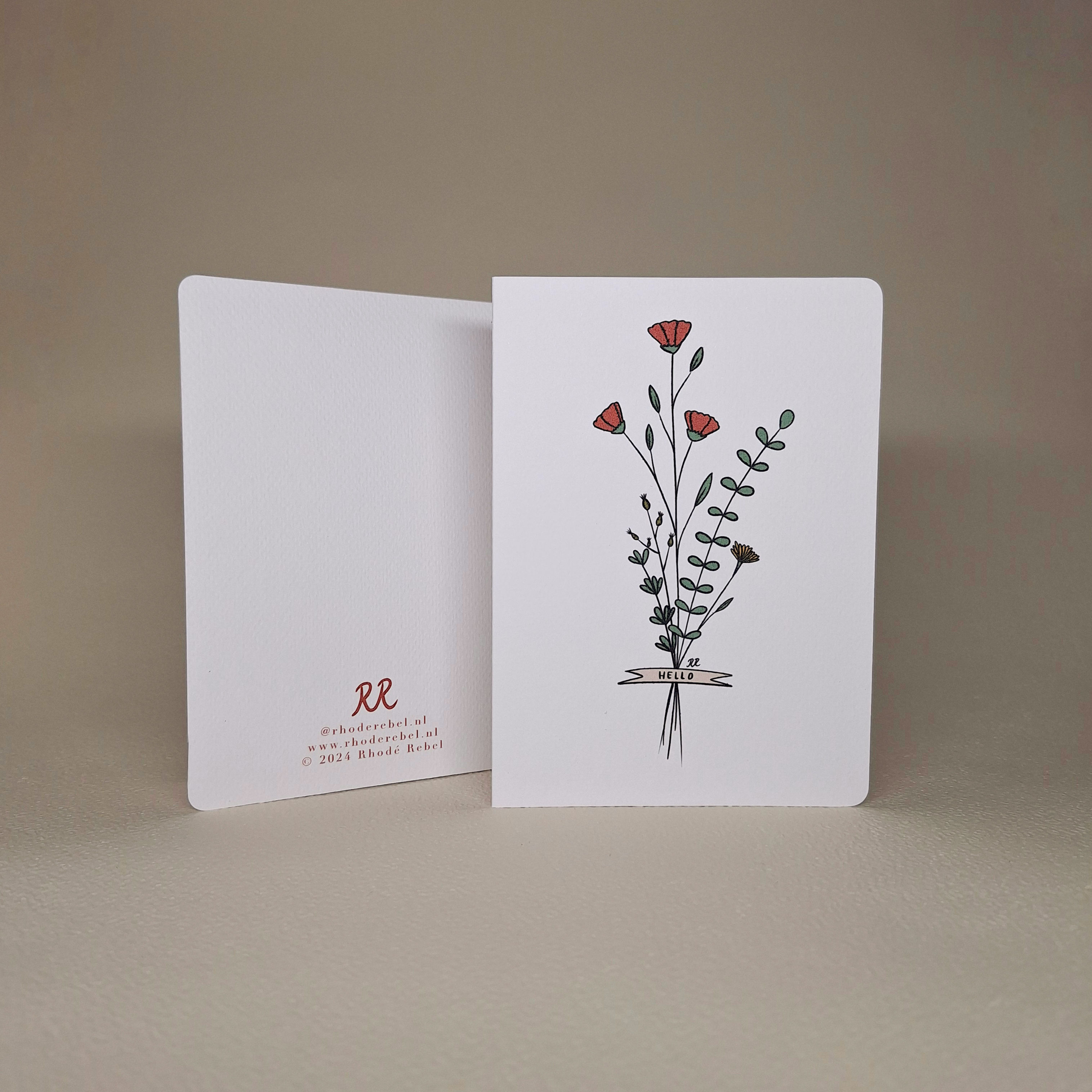 Hello - bosje bloemen