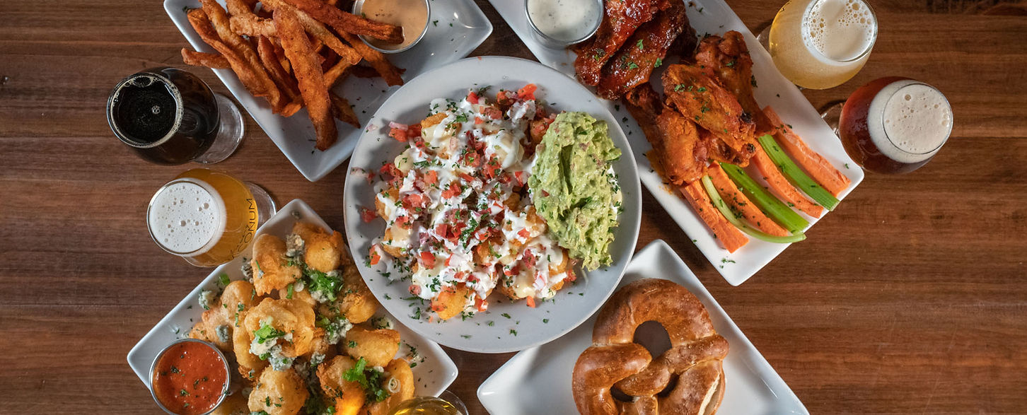 small-plates-and-appetizers-beers