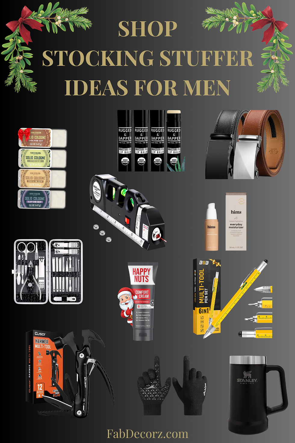 Stocking Stuffer Ideas for Men (Holiday Edition – Easy, Practical & Actually Useful!)