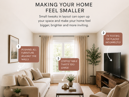Furniture Placement Mistakes That Are Making Your Home Feel Smaller