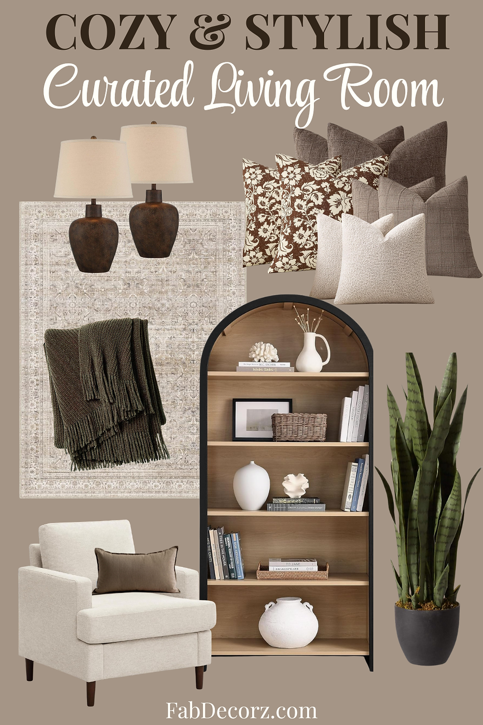 Cozy & Stylish: A Curated Living Room That Feels Like Home