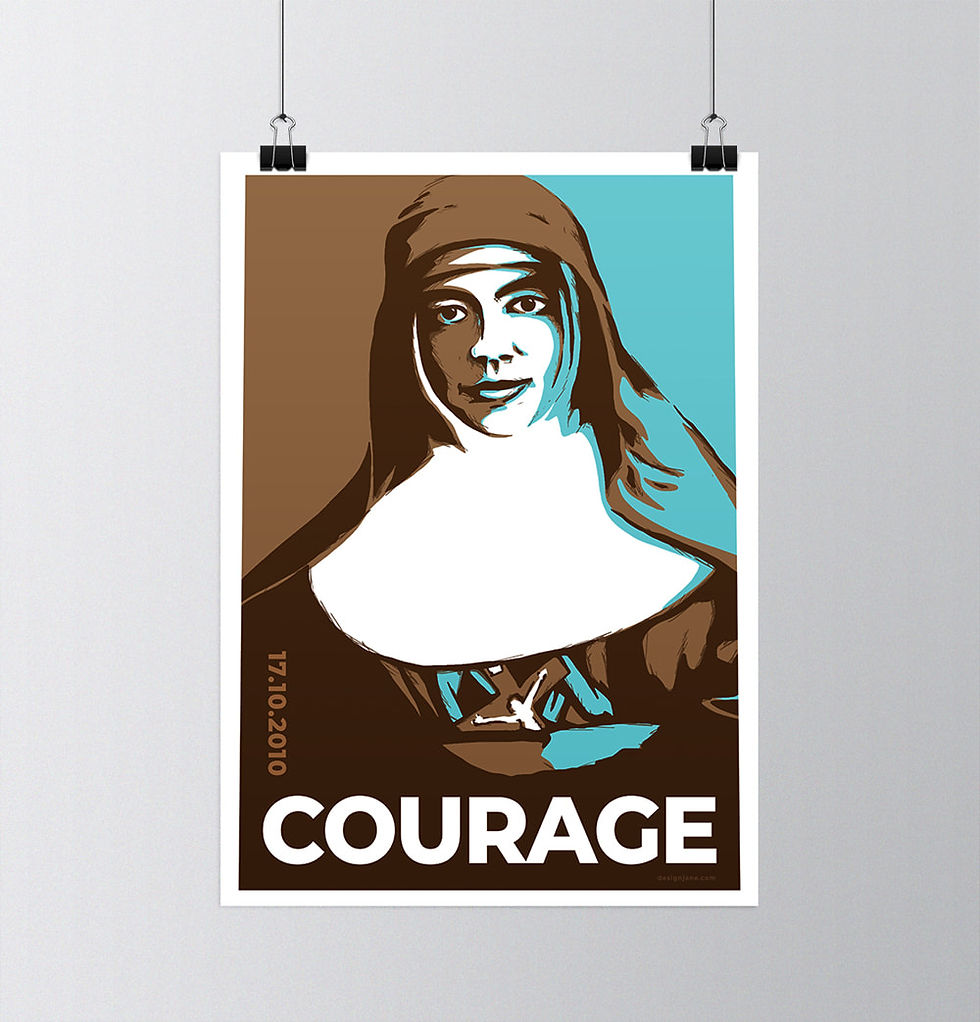 Thumbnail: Print - Courage - St Mary MacKillop