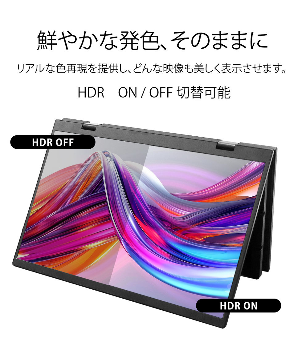 WINTEN WT-156PS-BK 15.6 吋雙屏便攜式螢幕