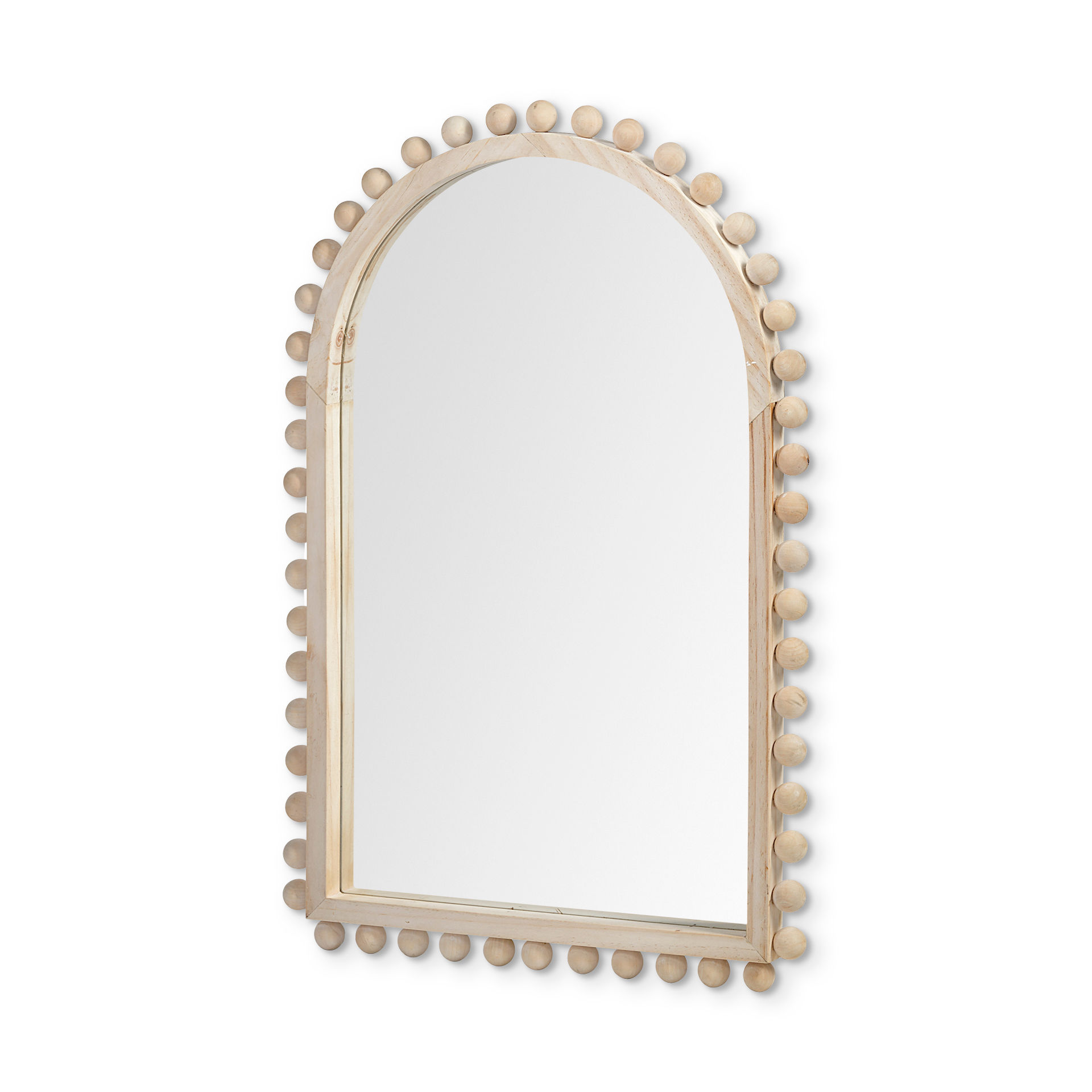 Leeds Natural Wood Mirror