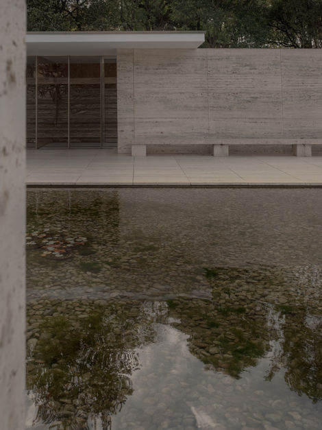 THE BARCELONA PAVILION/SPAIN-PHOTOGRAPHY