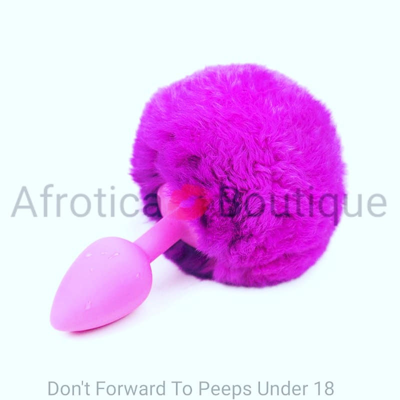 Thumbnail: Bunny tailed silicone ButtPlug 