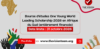 One Young World Leading Scholarship 2026, bourse entièrement financée