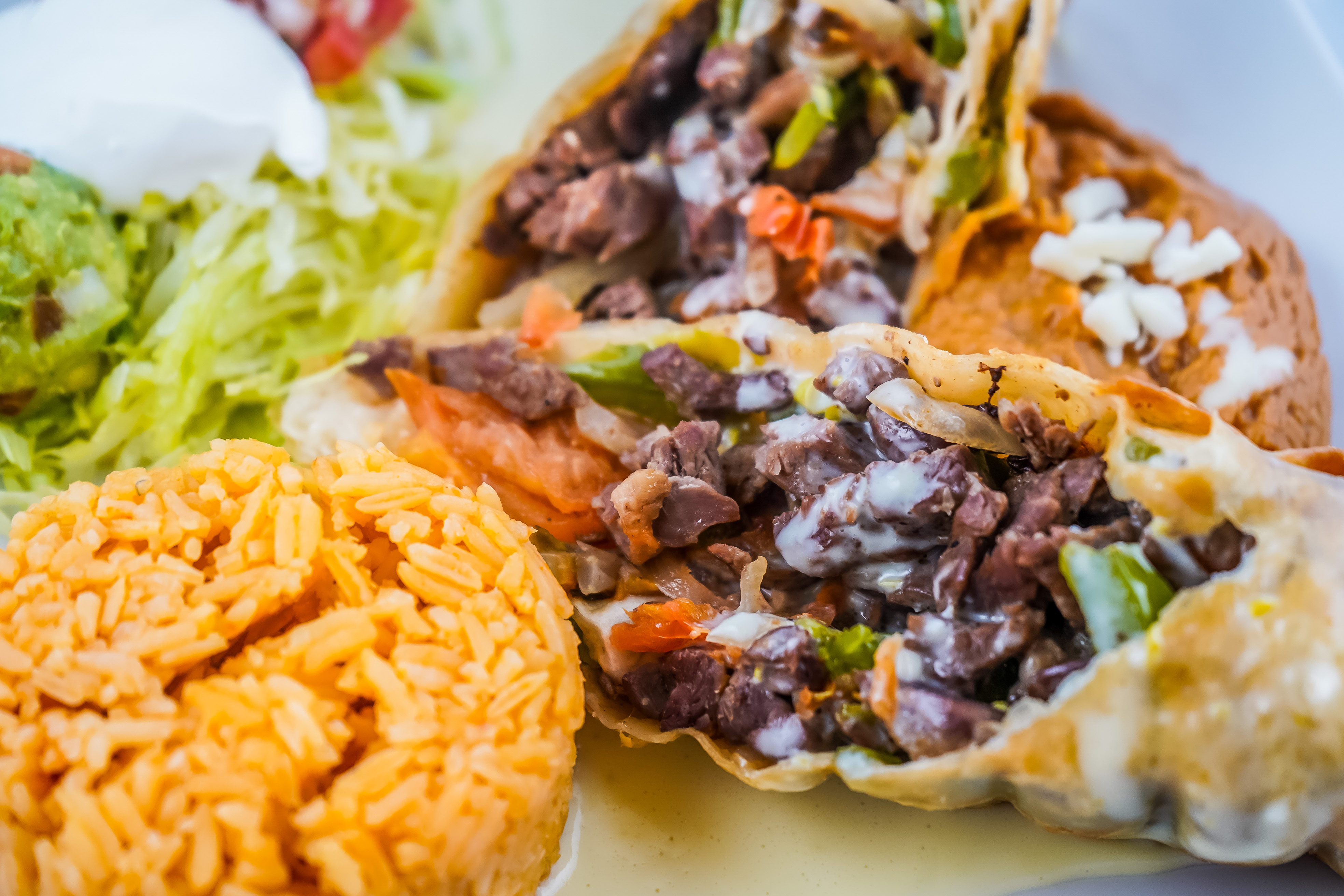 Arranged Food and Objects