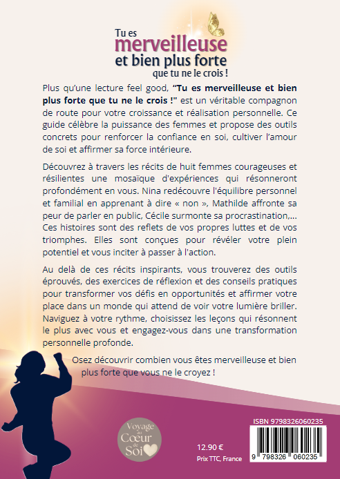 Miniature : Livre "Tu es merveilleuse et bien plus forte que tu ne le crois !"