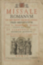 Missal published under Clement VIII