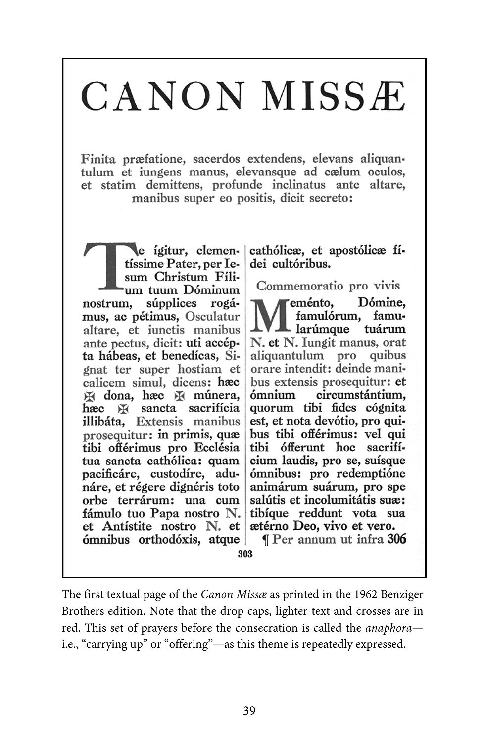 Thumbnail: The Roman Canon: An Interlinear Translation